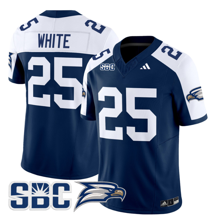 Jalen White Jersey #25 Georgia Southern Eagles 2024 Limited Stitched