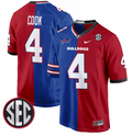 James Cook Jersey #4 Georgia Bulldogs Split Football Game All Stitched