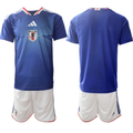 Japan Blank Blue 2026 World Cup Home Soccer Jersey Suit