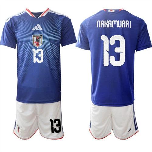 Japan #14 ITO Jersey National Team x World Cup 2026 Home Blue On Field Soccer