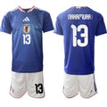 Japan #14 ITO Jersey National Team x World Cup 2026 Home Blue On Field Soccer