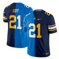 Jared Goff Jersey Lions #21 California Golden Bears Split Vapor Limited Football