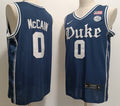 Jared McCain Jersey #0 Duke Blue Devils College Basketball Stitched White