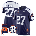 Jarquez Hunter Jersey #27 Auburn Tigers 2025 Alabama Patch Stitched