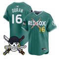 Jarren Duran Jersey #16 Boston Red Sox One Piece Zoro Patch Stitched