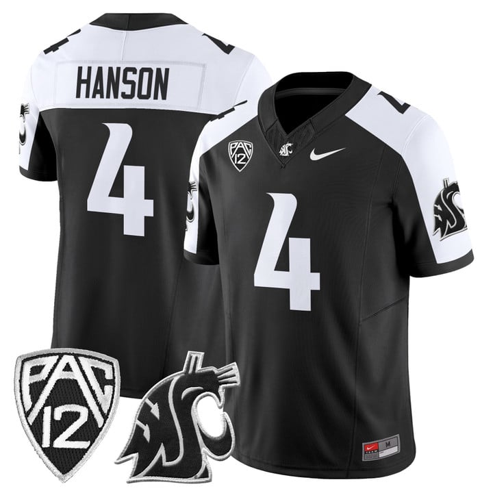 Jason Hanson Jersey #4 Washington State Cougars 2025 Vapor Stitched