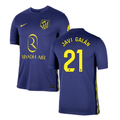 Javi Galán 21 Atlético de Madrid 2025-26 Away Match Jersey – Navy
