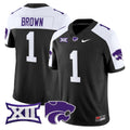 Jayce Brown Jersey #1 Kansas State Wildcats 2025 Limited Stitched