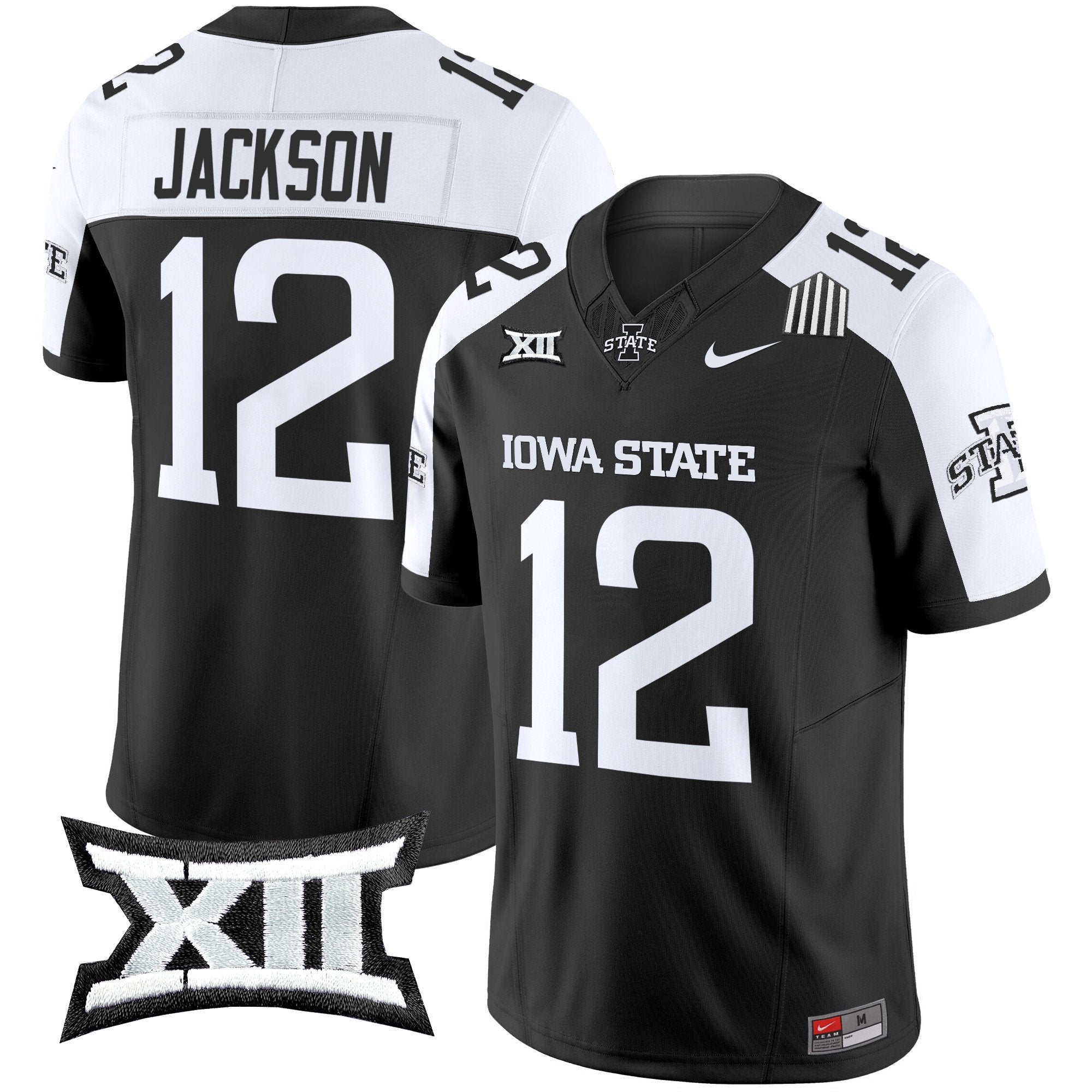 Jaylon Jackson Jersey #12 Iowa State Cyclones 2025 Stitched
