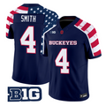 Jeremiah Smith Jersey #4 Ohio State America 250 Edition Vapor Limited Stitched