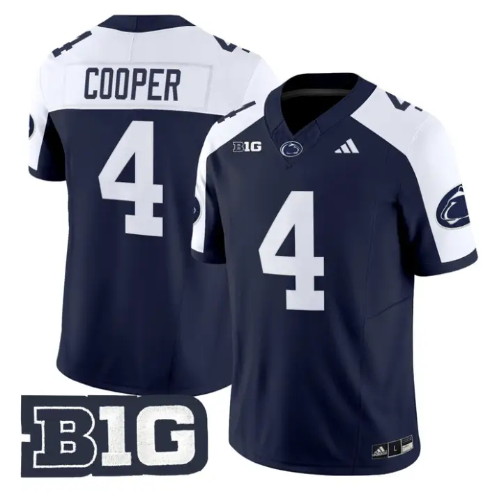 Jeremiah Cooper Jersey #4 Penn State Nittany 2026 Limited Stitched