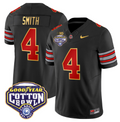 Jeremiah Smith Jersey #4 Ohio State 'Heritage Stripe' Cotton Bowl
