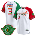 Jeremy Pena Jersey #3 Astros 2025 City Connect Mexico Vapor Premier Limited Stitched