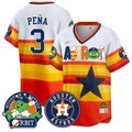 Jeremy Pena Jersey #3 Houston Astros Orbit Vapor Premier Limited Stitched