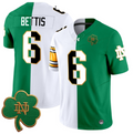 Jerome Bettis Jersey #6 Notre Dame Fighting Irish Split Vapor Football Stitched