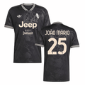 João Mário 25 Juventus 2025-26 Third Match Jersey – Black