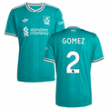 Joe Gomez 2 Liverpool 2025-26 Third Match Jersey – Aqua