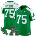 Joe Greene Jersey #75 North Texas Mean Green 2025 Vapor Stitched
