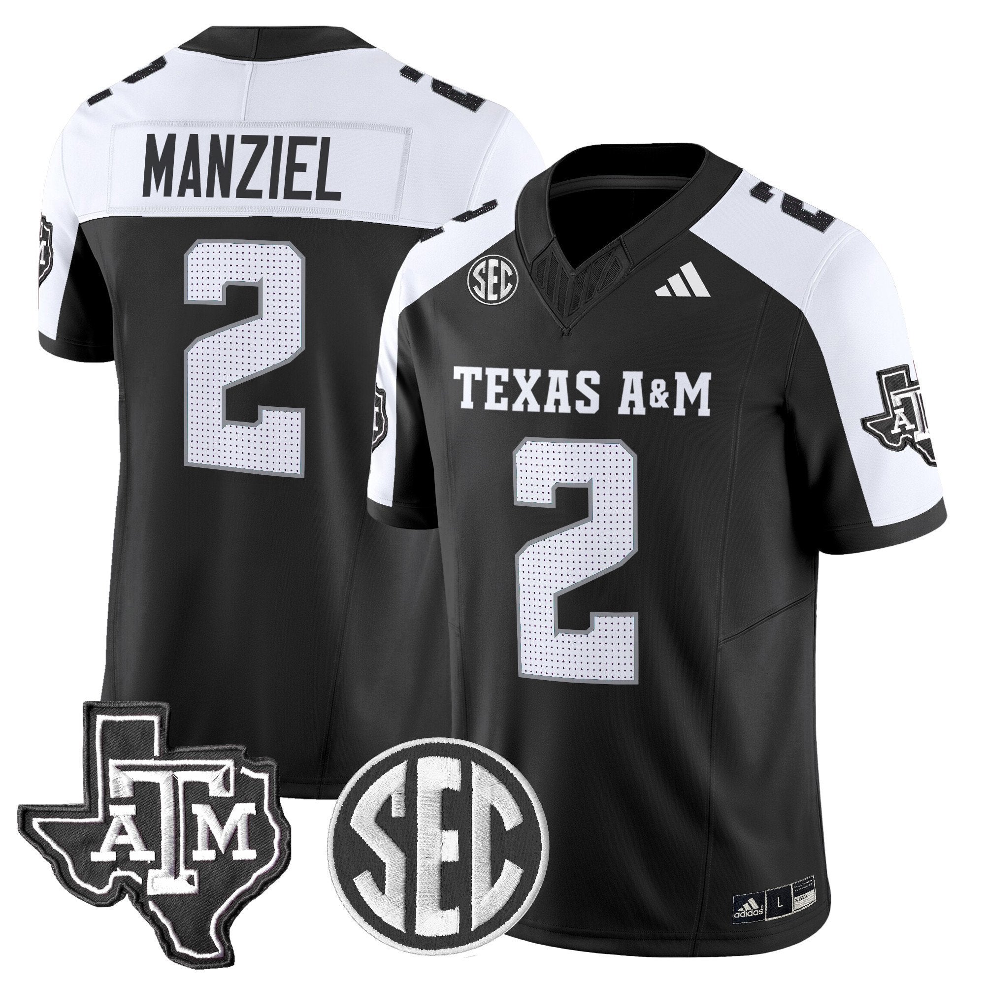 Johnny Manziel Jersey #2 Texas A&M Aggies 2025 Vapor Stitched