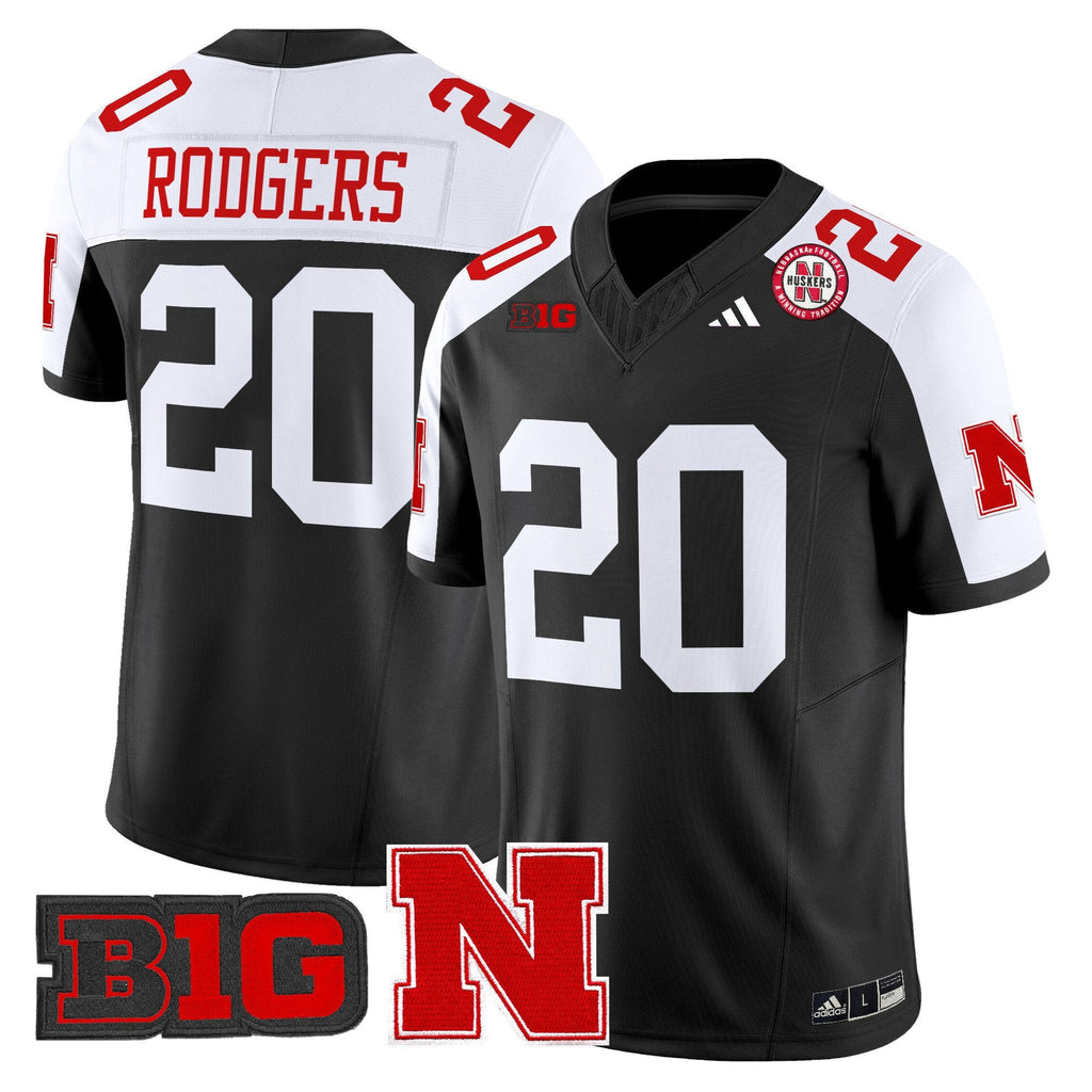 Johnny Rodgers Jersey #20 Nebraska Cornhuskers 2025 Stitched