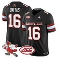 Johnny Unitas Jersey #16 Louisville Cardinals 2025 Vapor Stitched
