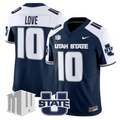 Jordan Love Jersey #10 Utah State Aggies 2025 Vapor Limited Stitched