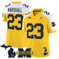 Jordan Marshall Jersey #23 Michigan Wolverines 2025 Stitched