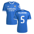 Jude Bellingham #5 Real Madrid 2025-26 Third Match Jersey – Blue
