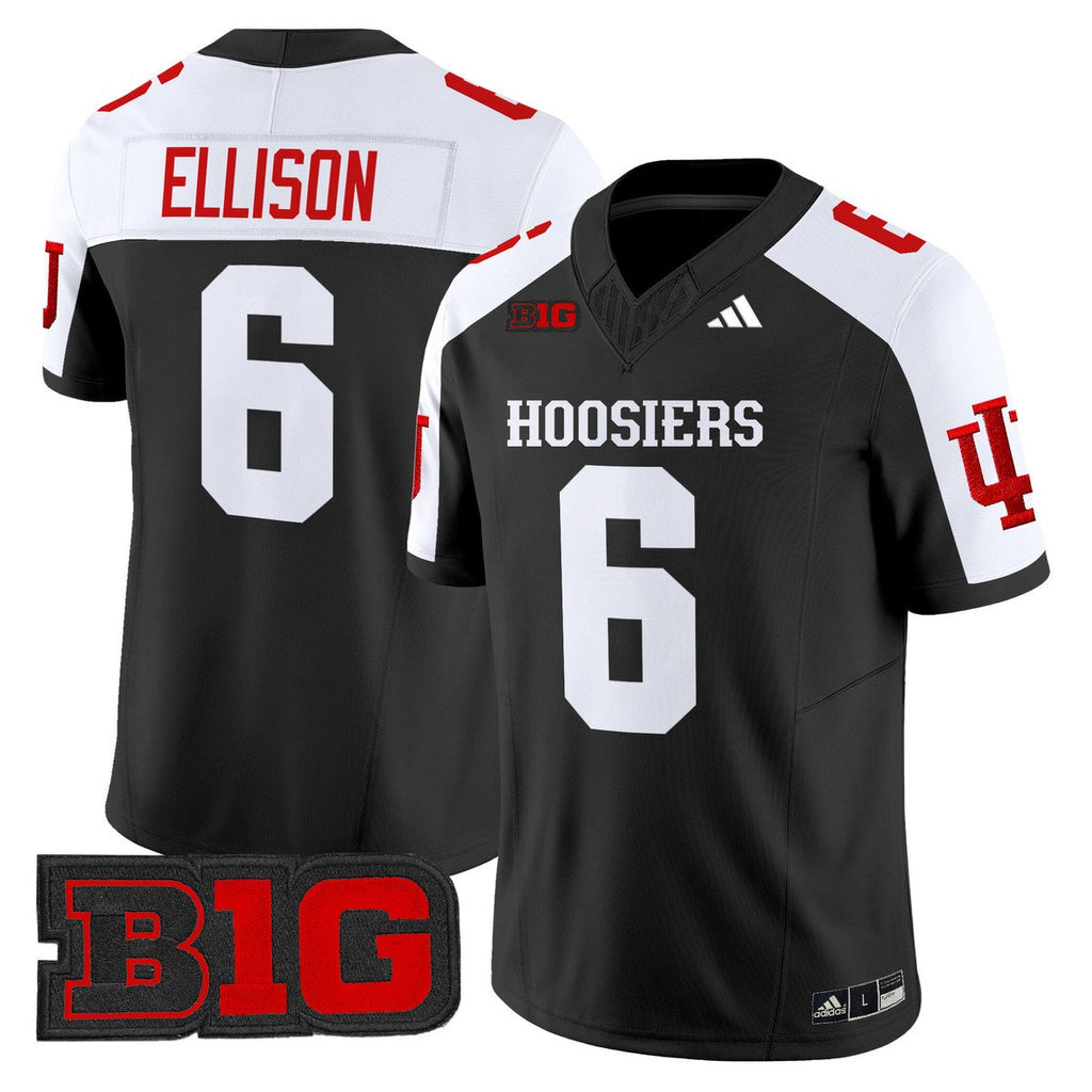 Justice Ellison Jersey #6 Indiana Hoosiers 2025 Limited Stitched