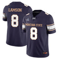Justin Lamson Jersey #8 Montana State Bobcat Football 2025 Stitched