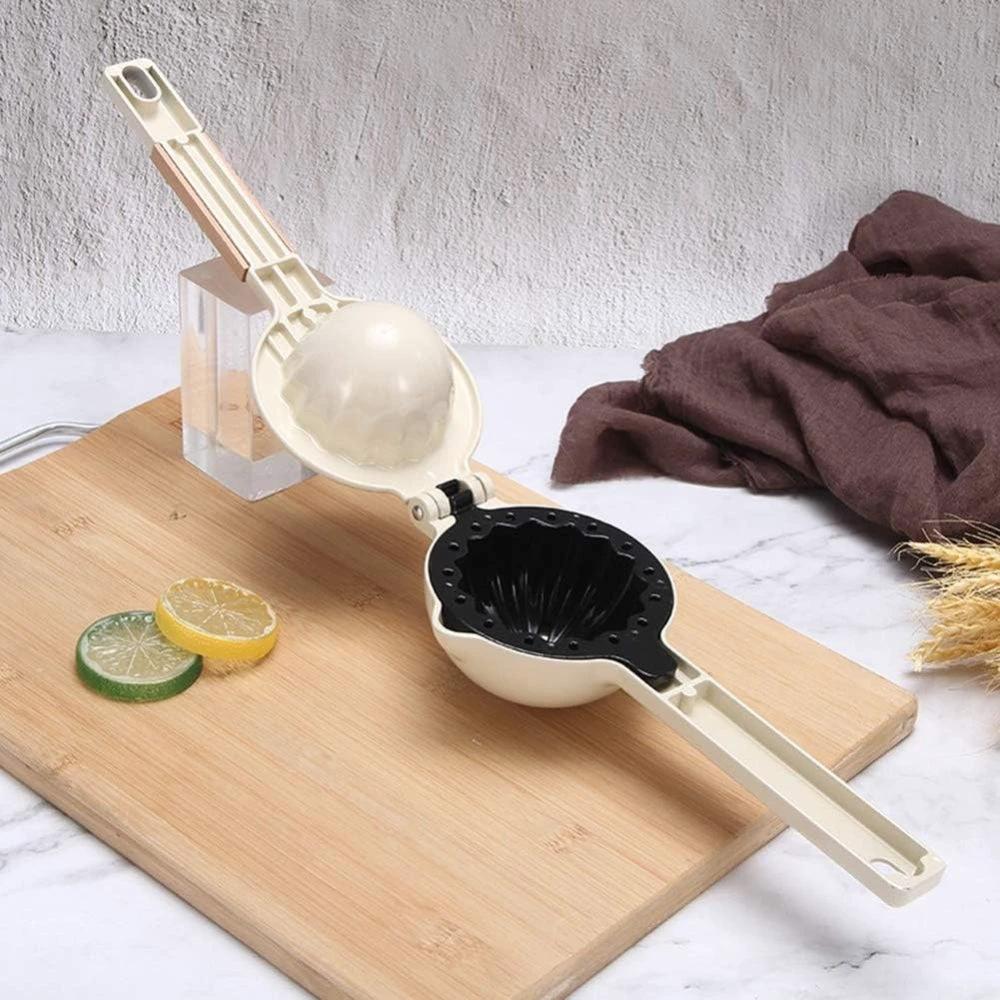 Elegant Stainless Steel Manual Lemon Squeezer