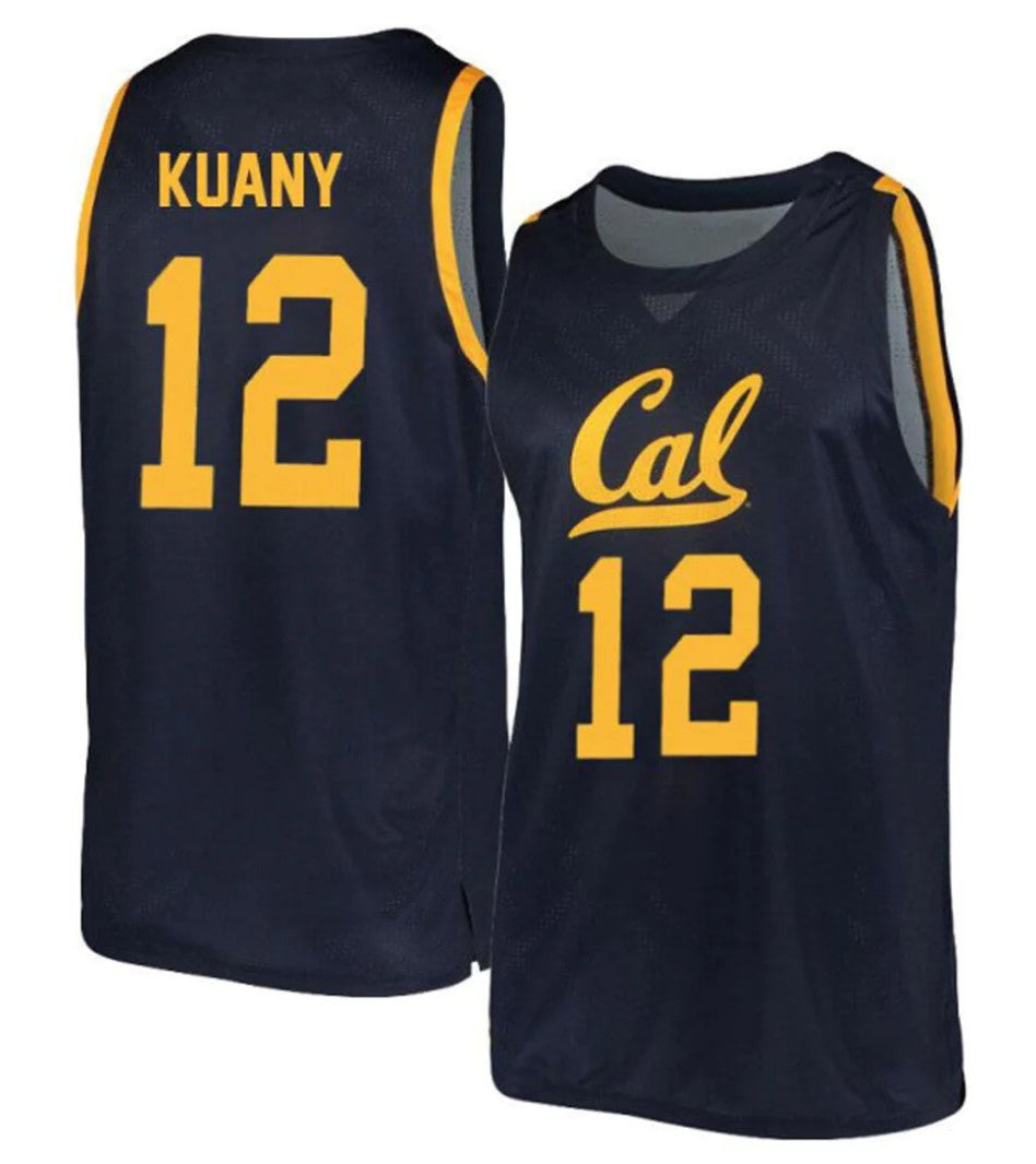 Kuany Kuany Jersey California Golden Bears College Basketball #12