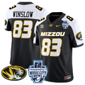 Kellen Winslow Jersey #83 Missouri Tigers 2024 Music City Bowl