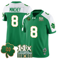 Kenny Minchey Jersey #8 Notre Dame 11x-Time National Champions Stitched