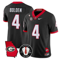 KJ Bolden Jersey #4 Georgia Bulldogs 2026 Vince Dooley Patch Stitched