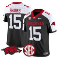Kam Shanks Jersey #15 Arkansas Razorbacks Limited Stitched