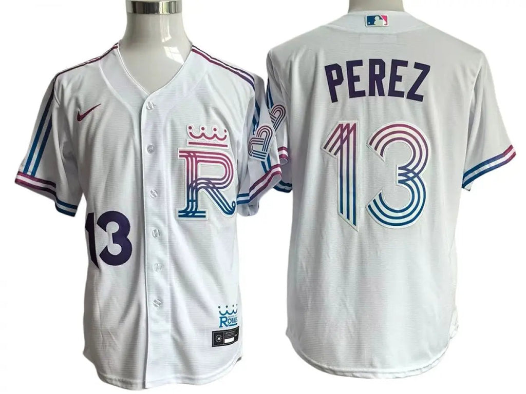 Kansas City Royals #13 Salvador Perez 2026 City Connect Jersey - White