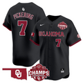 Kasidi Pickering Jersey #7 Oklahoma Sooners 2025 SEC Champions Patch Limited Stitched