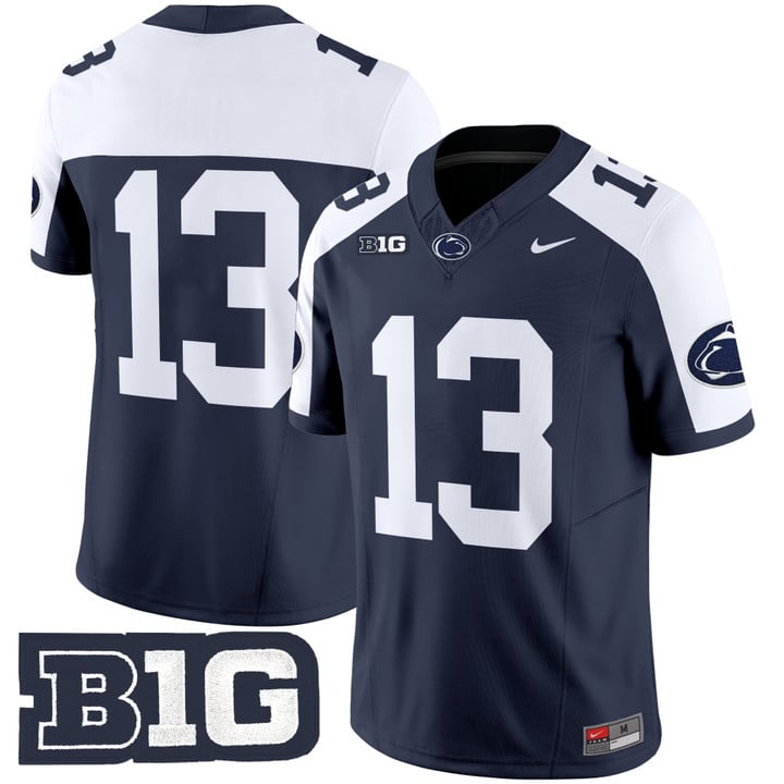 Kaytron Allen Jersey #13 No Name Penn State Nittany Lions 2025 Stitched