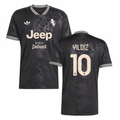 Kenan Yıldız 10 Juventus 2025-26 Third Match Jersey – Black