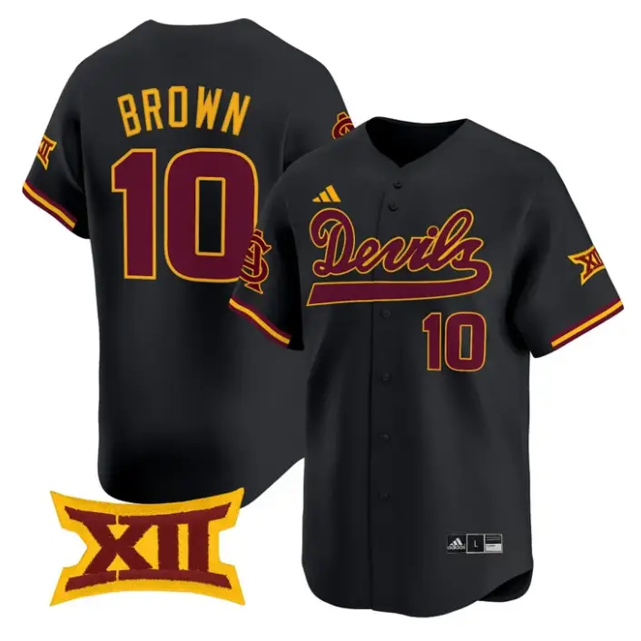 Kenzie Brown Jersey #10 Sun Devils 2026 Softball Vapor Premier Stitched