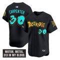 Kerry Carpenter Jersey #30 Detroit Tigers Graffiti Motor City Edition