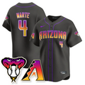 Ketel Marte Jersey #4 Arizona Diamondbacks 2025 City Connect Concept Stitched