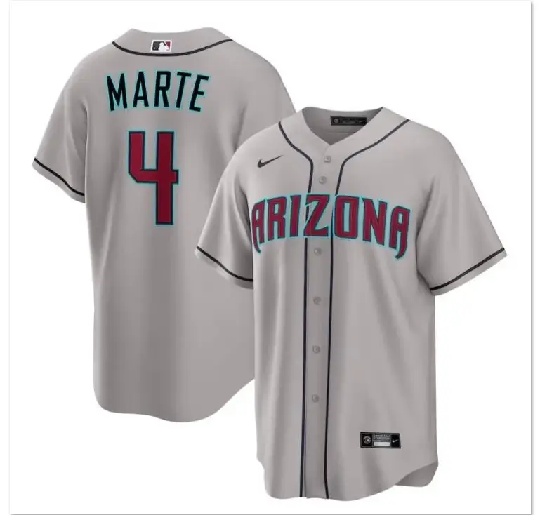 Ketel Marte Jersey #4 Diamondbacks Vapor Premier Limited All Stitched