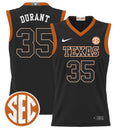 Kevin Durant Jersey #35 Texas Longhorns 2024 Lightweight Basketball Black