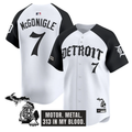 Kevin McGonigle Jersey #7 Detroit Tigers Old English Edition Stitched Alter