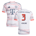 Kim Min-jae #3 Bayern Munich 2025-26 Away Men Jersey – White