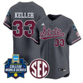 Kinley Keller Jersey #33 State Softball 2026 World Series Stitched