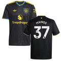 Kobbie Mainoo 37 Manchester United 2025-26 Third Match Jersey – Black