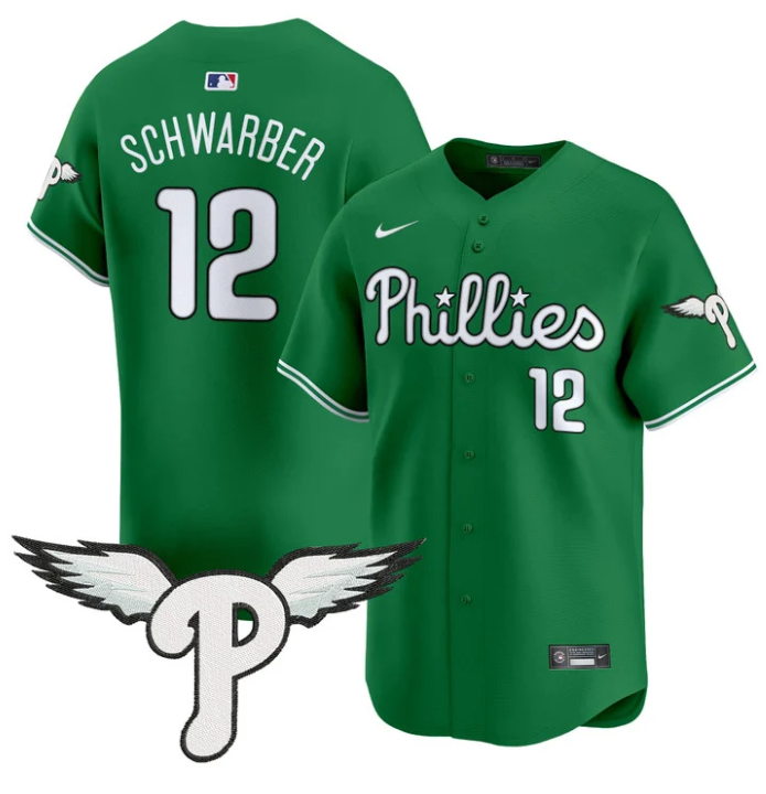 Kyle Schwarber Jersey #12 Philadelphia Phillies 2025 Vapor Premier Limited Stitched
